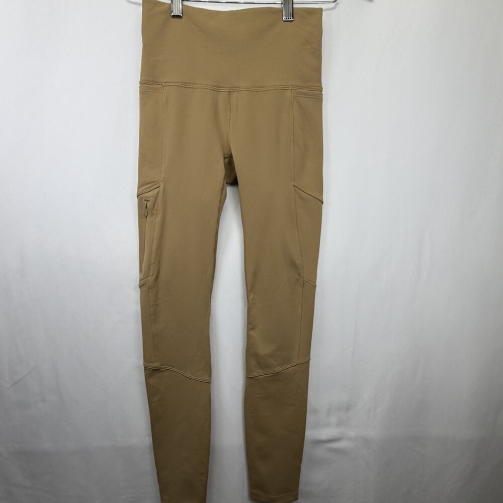 CALIA Hike Collection High Rise Leggings XS Full Length Sage Brown Sand New